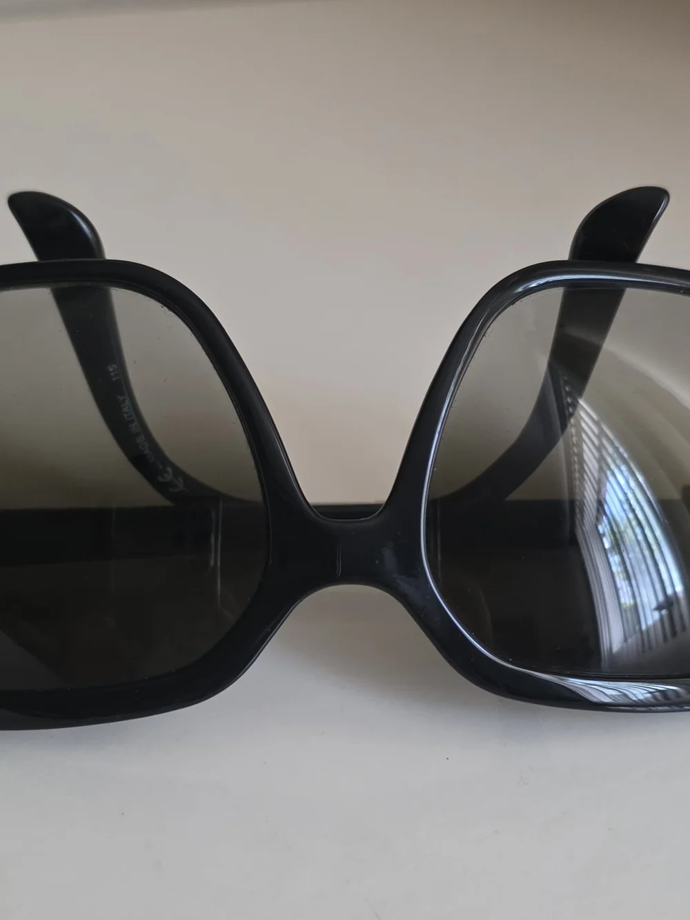 Salvatore Ferragamo SF765SL 001 Black Gancini Oversized Sunglasses
